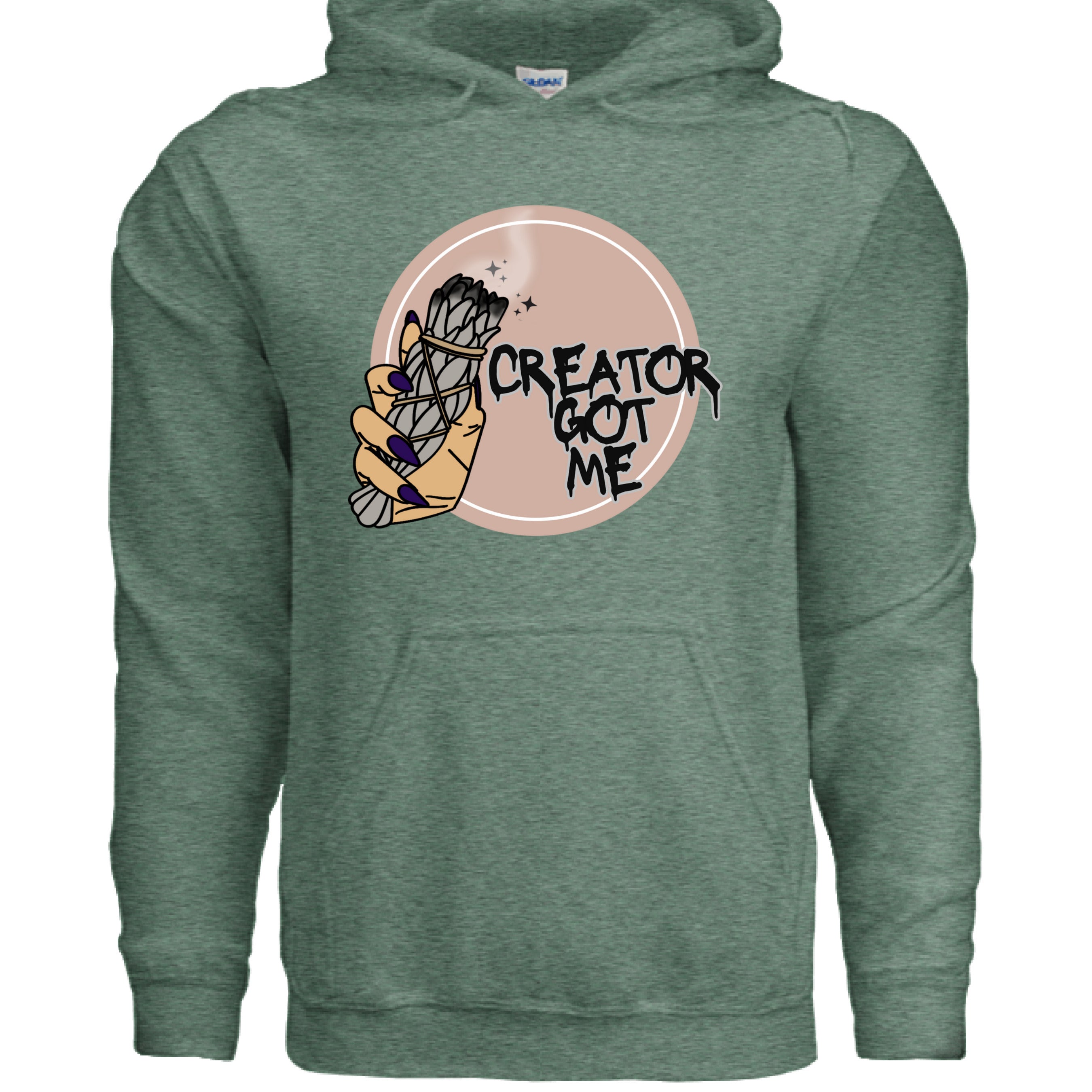 Heather Sport Dark Green - FRONT