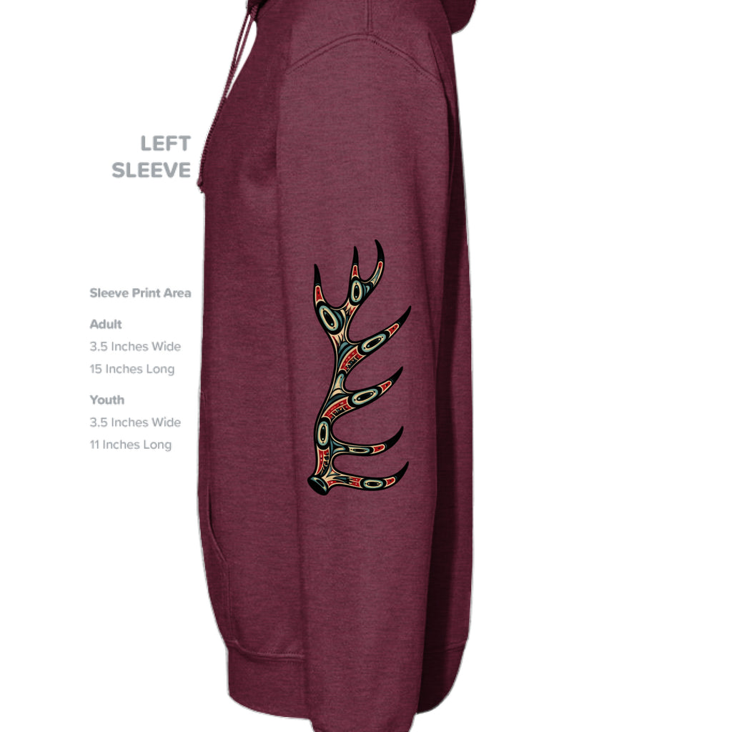 Heather Sport Dark Maroon - SLEEVE_LEFT
