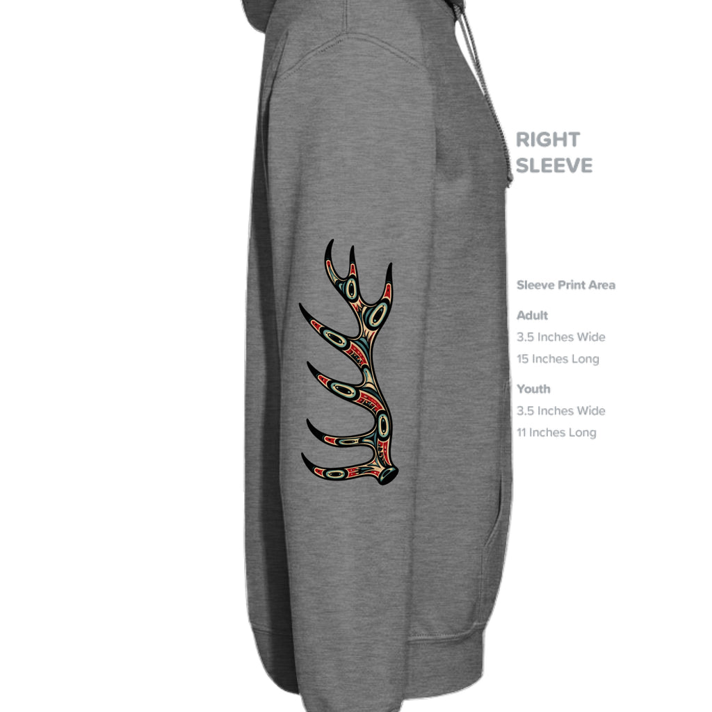 GRAPHITE HEATHER - SLEEVE_RIGHT
