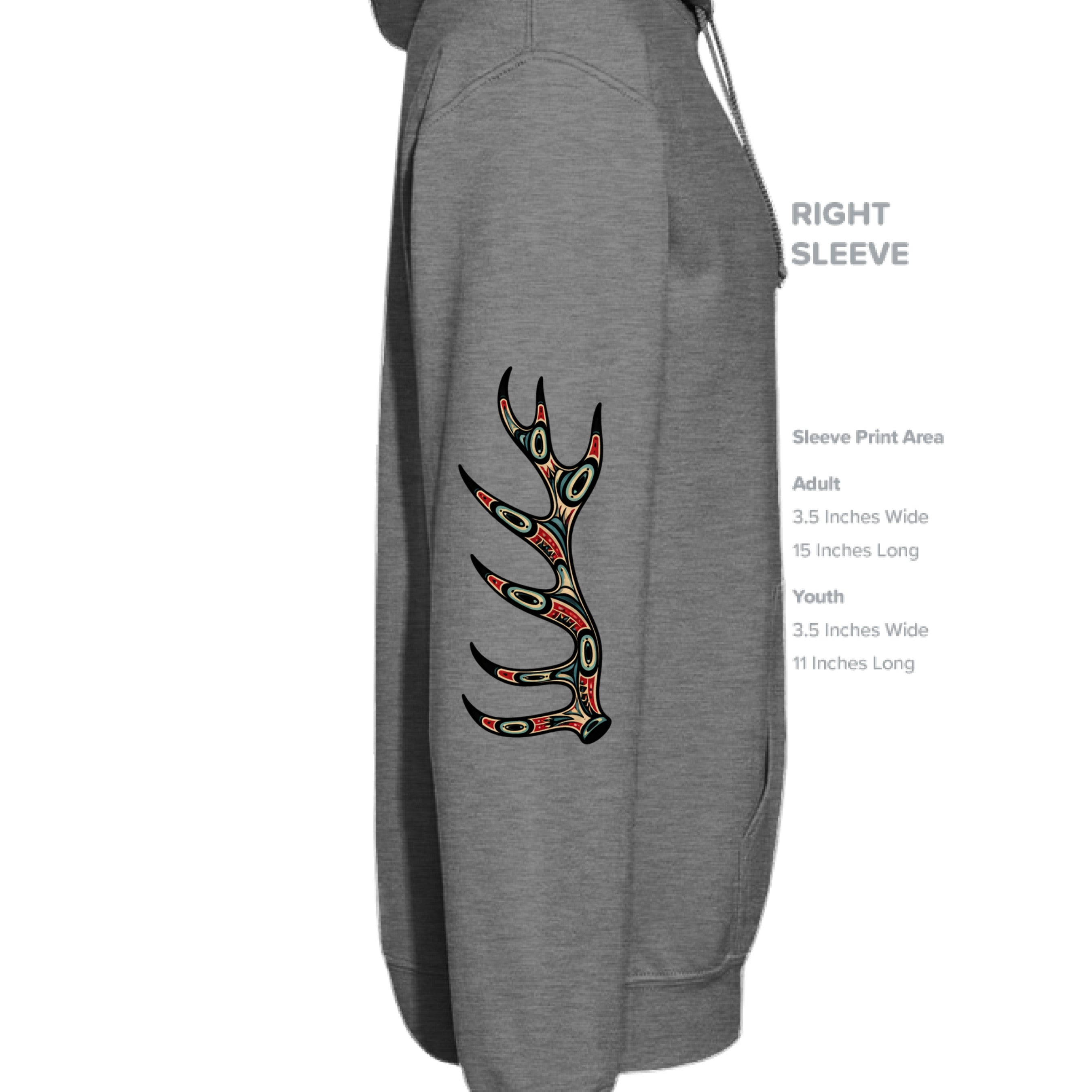 GRAPHITE HEATHER - SLEEVE_RIGHT