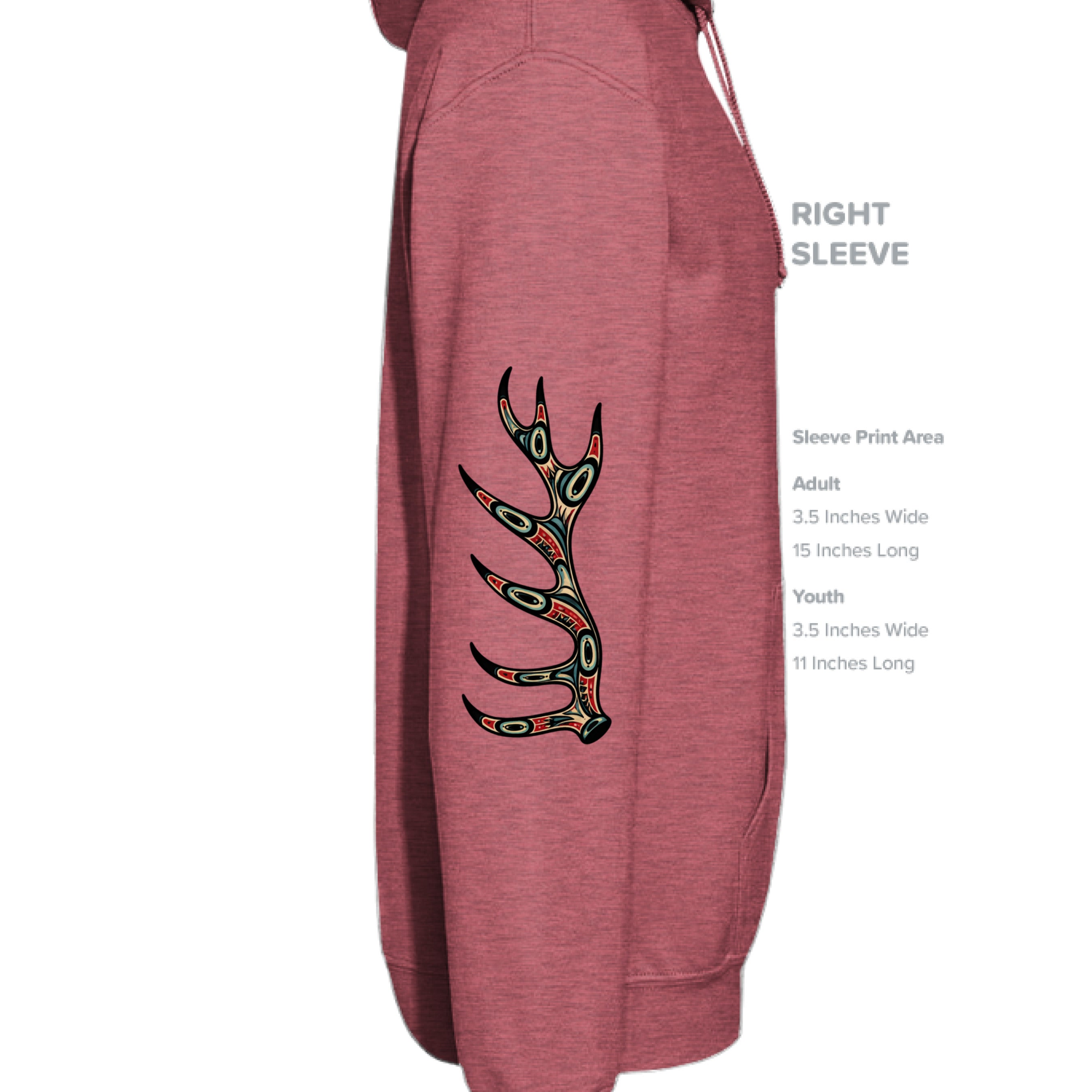Heather Sport Scarlet Red - SLEEVE_RIGHT