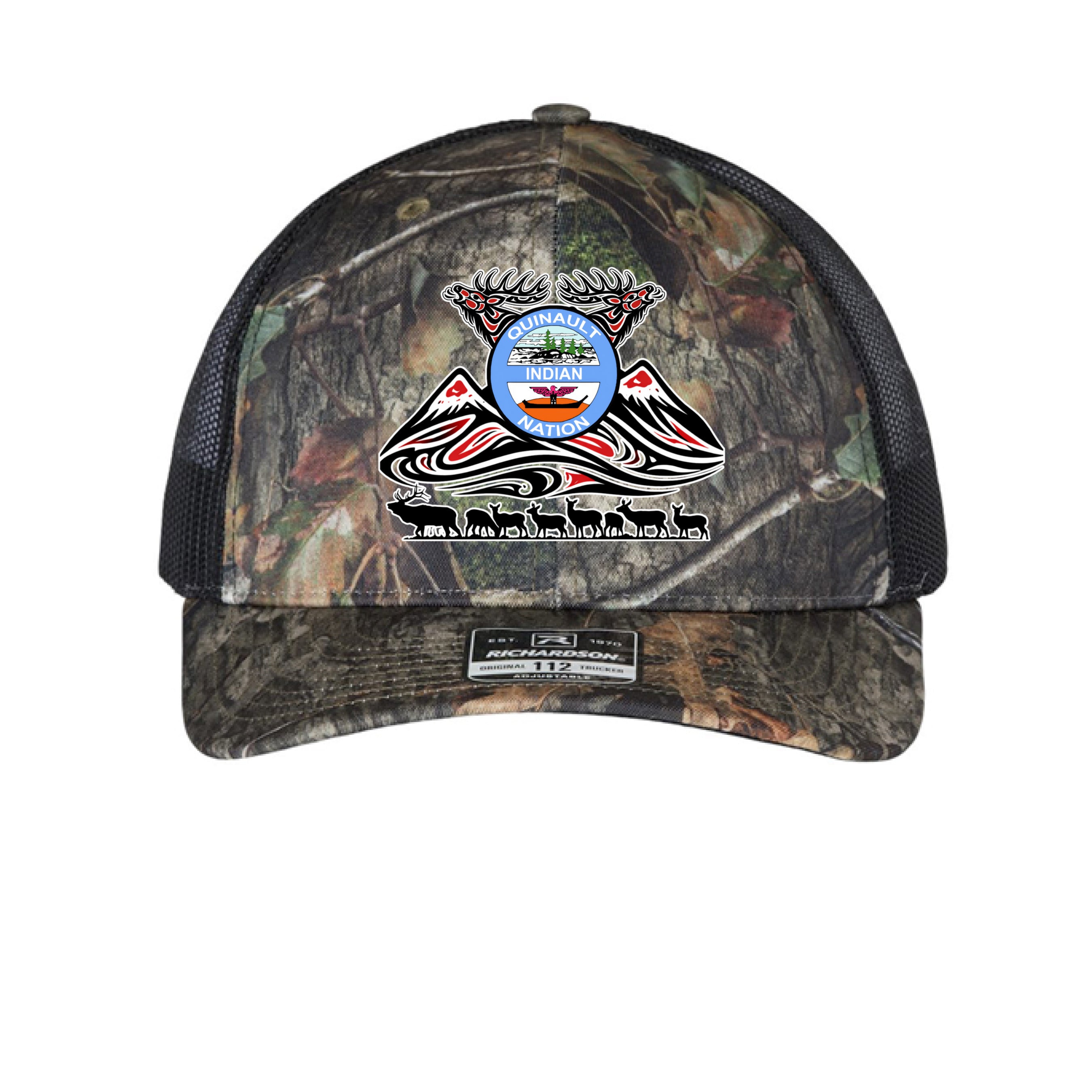 Mossy Oak Country DNA/ Black - FRONT