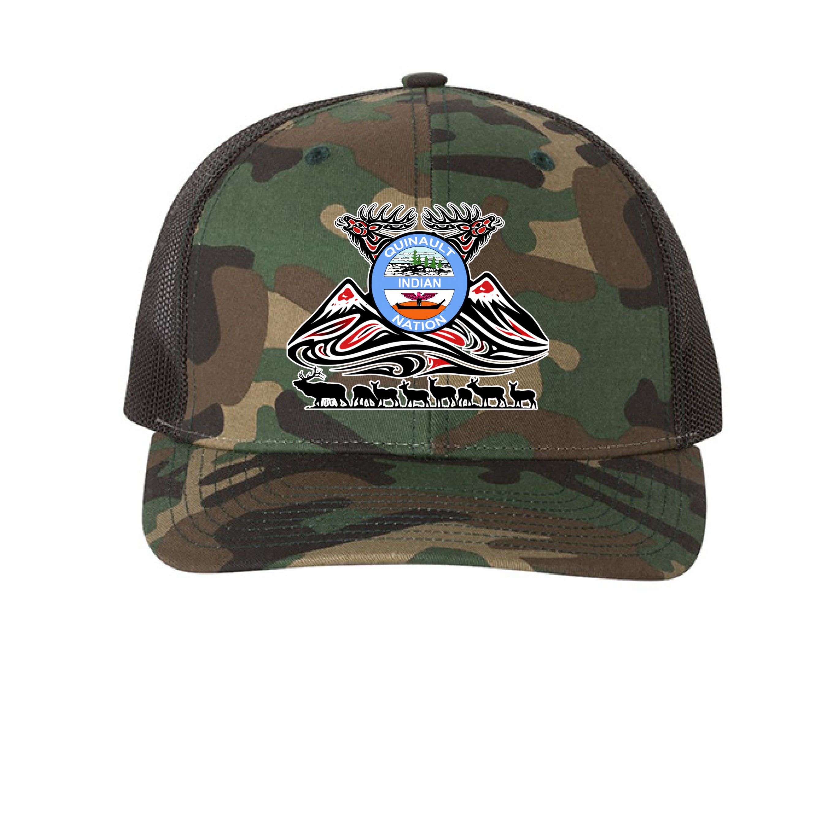 Army Camo/ Black - FRONT