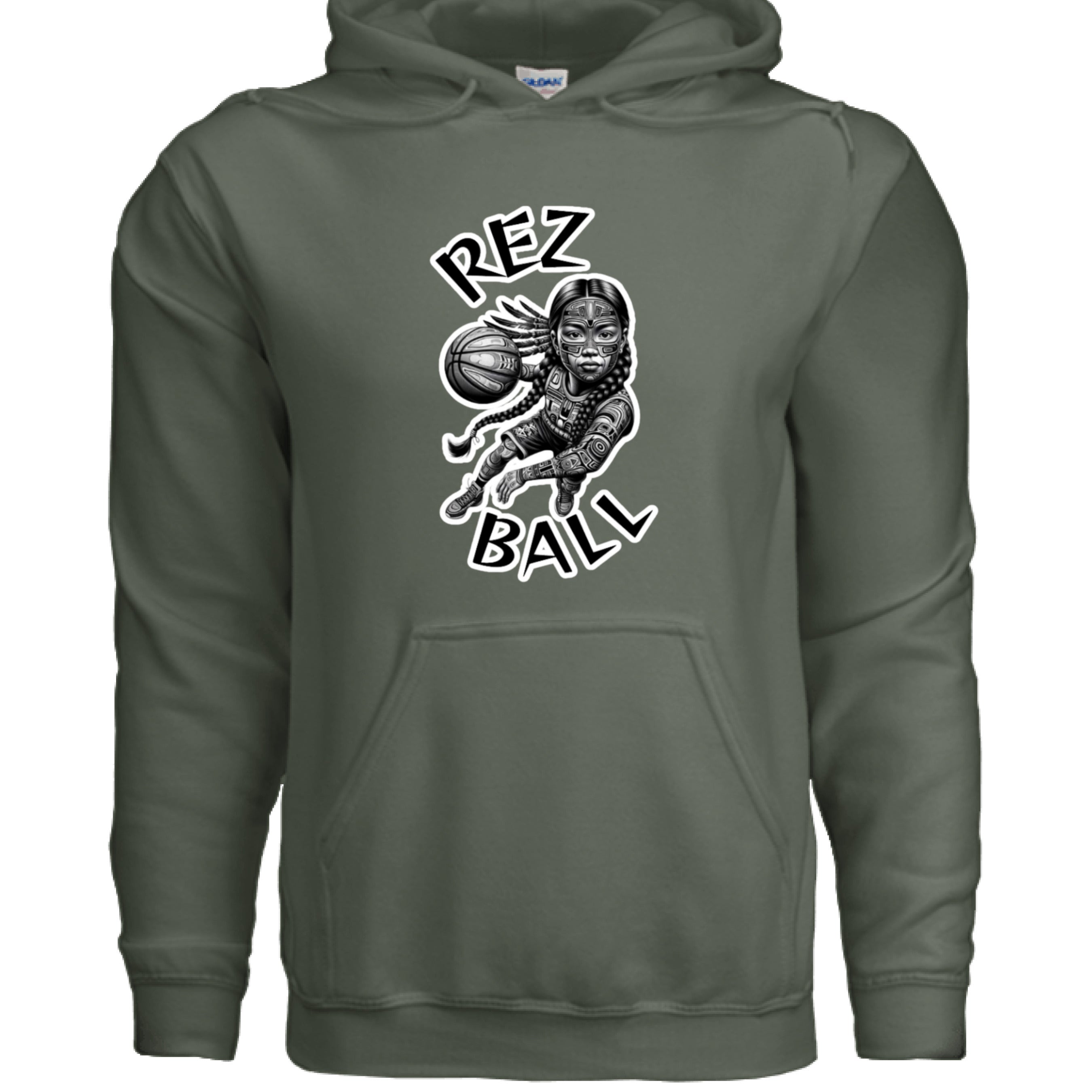MILITARY GREEN - FRONT